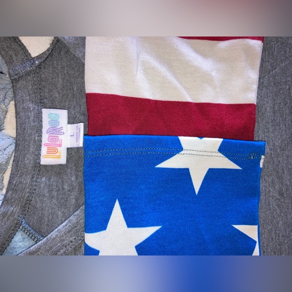 ⭐️LuLaRoe American Flag Randy Large🇺🇸 - Picture 5 of 8